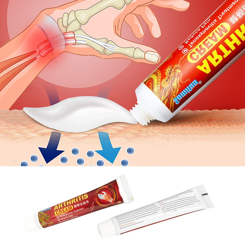 

2pcs 20g Anti Arthritis Joint Pain Relief Ointment Tenosynovitis Care