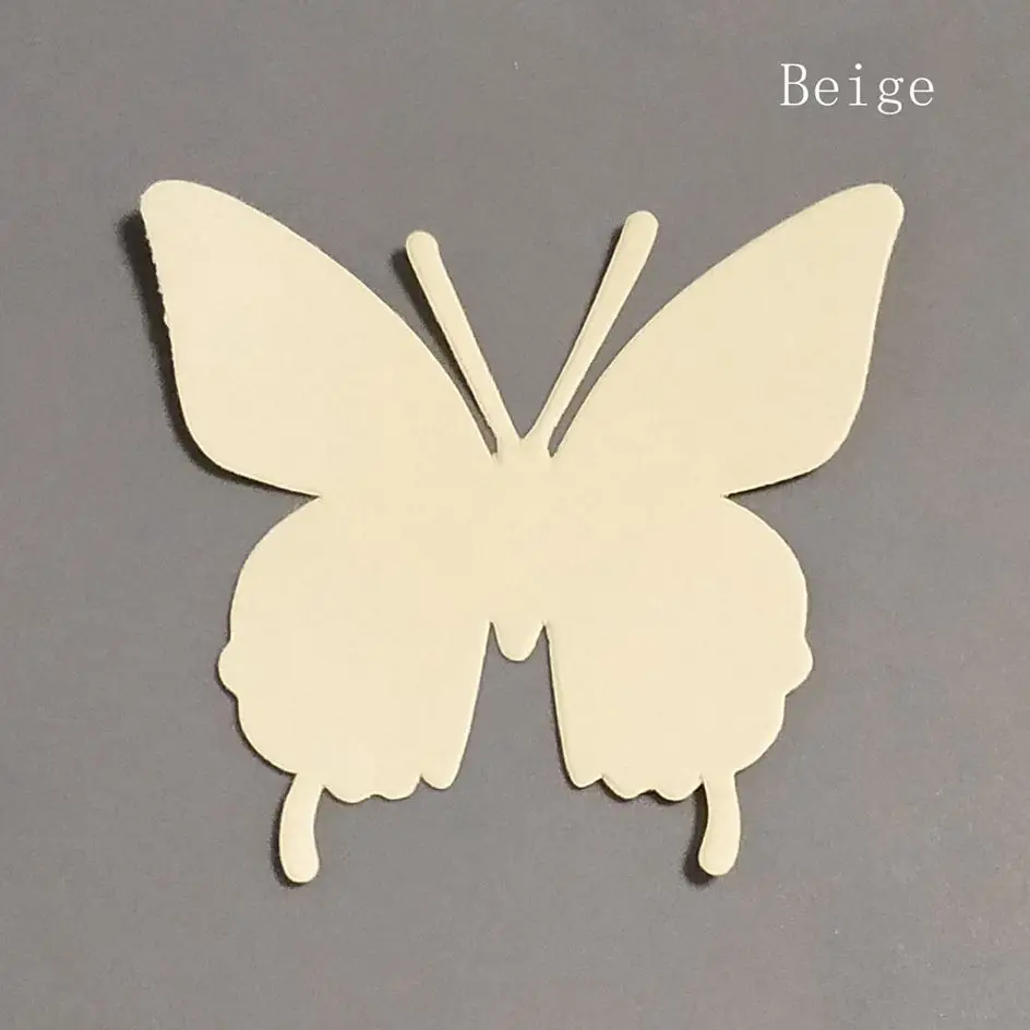 FFS бумага 3D искусственная бабочка Настенный декор для комнаты первый день