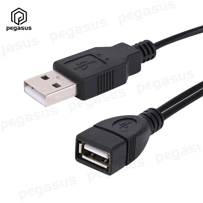 1 м USB 2 0 A Разъем мама к двойному разъему папа Y-образный разветвитель кабель