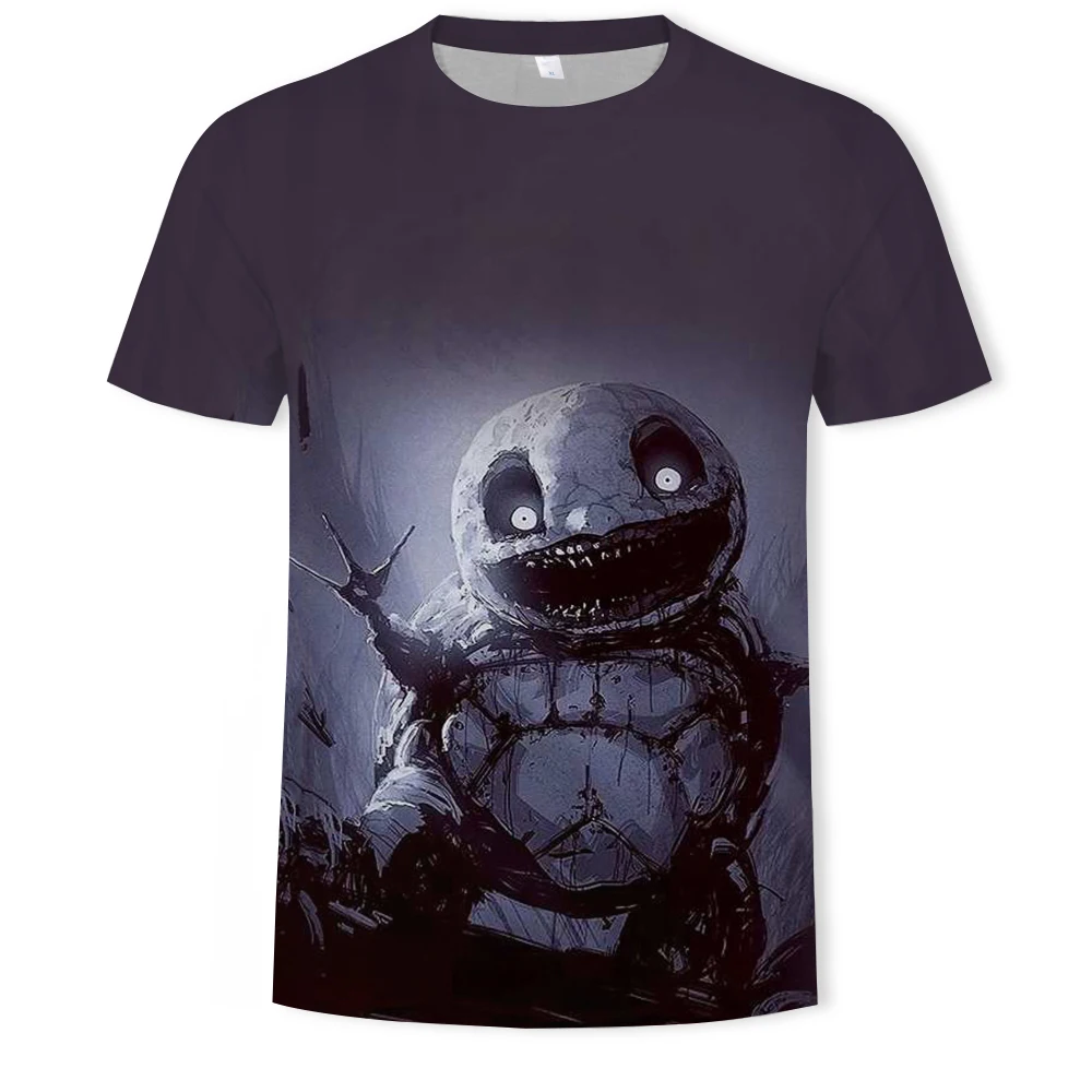 

Summer family wear children's clothing 3D printed T-shirt round neck short-sleeved T-shirt comfortable boy girl T-shirt shirt