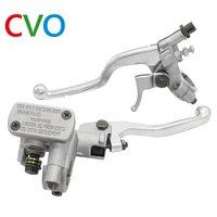 a pair of motorcycle brake clutch master cylinder lever for honda cr 125r 250r 500r crf 150 250 450 2002 2012