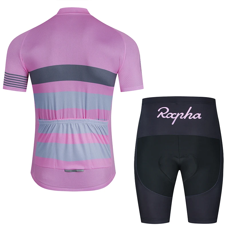 

Rocpha 2020 Men's Cycling Jersey SetQA GEL Breathable Pad Bib Shorts Set