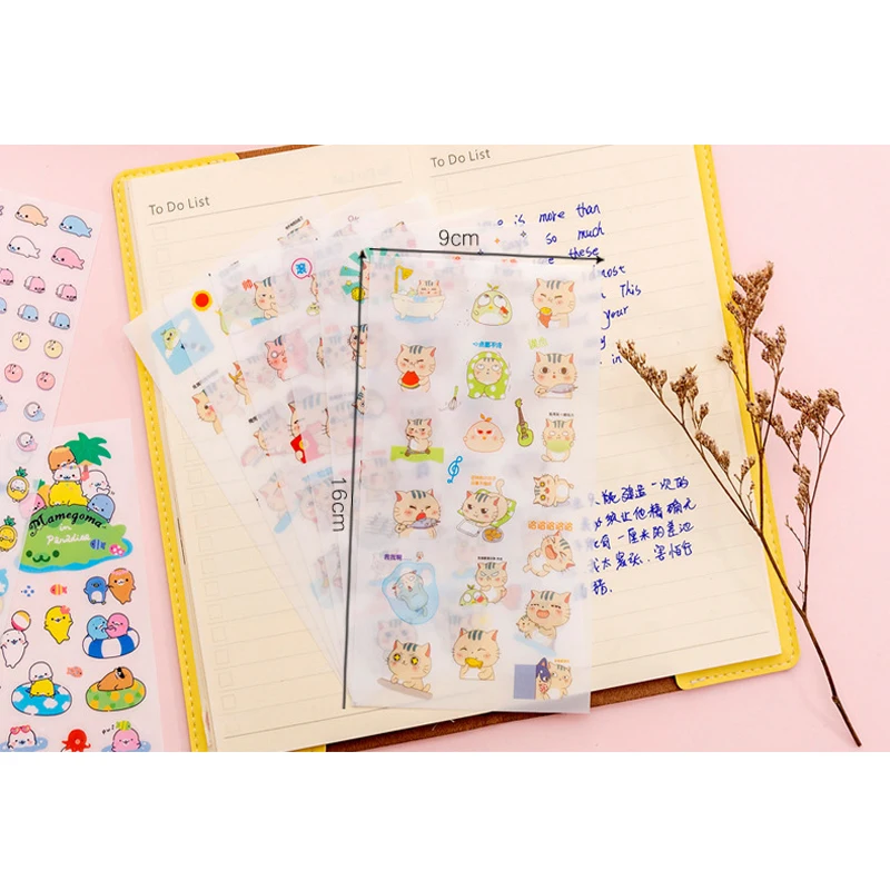 20packs Lovely Sticker Animals stickers decoration scrapbooking sticker happy planner Wedding Decoration Memo Box Gifts for Kids | Дом и сад