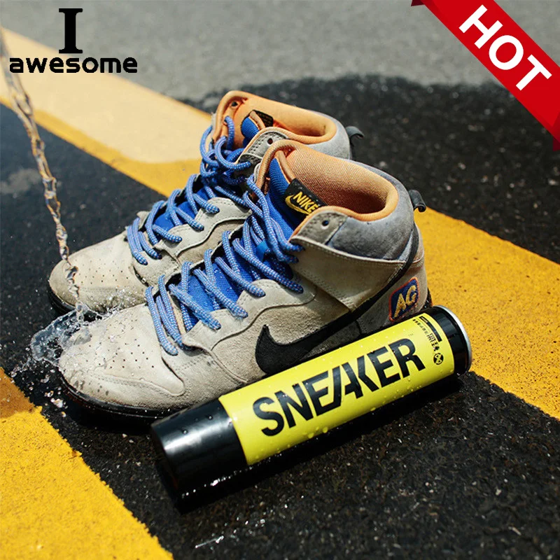 Профессиональный уход за обувью водостойкий Очиститель спрей пятен Устойчив для кожаной обуви ботинки