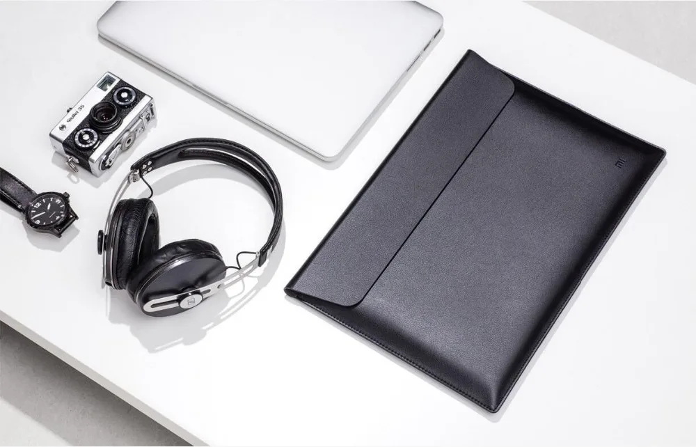Original Xiaomi air 13.3 12.5 inch Laptop Sleeve bags for Macbook Air 13 11 Retina 12 A1932 Surface 4 5 case notebook PU Leather