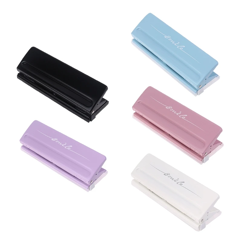 

6-Holes Standard Adjustable Punching Machine Loose-leaf Notebook Core Puncher