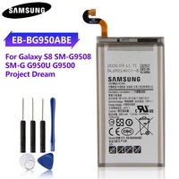 original phone battery eb bg950abe eb bg950aba for samsung galaxy s8 sm g9508 g9508 g9500 g950u sm g g project dream 3000mah