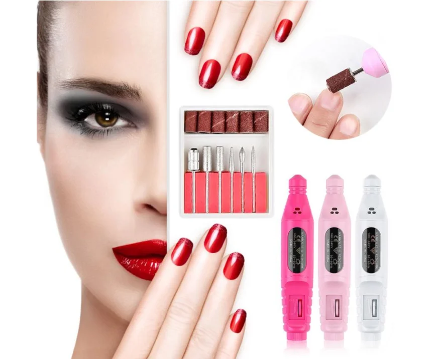 2021 Фрезер для ногтей сверлильный станок Электрический фрезер полировальные