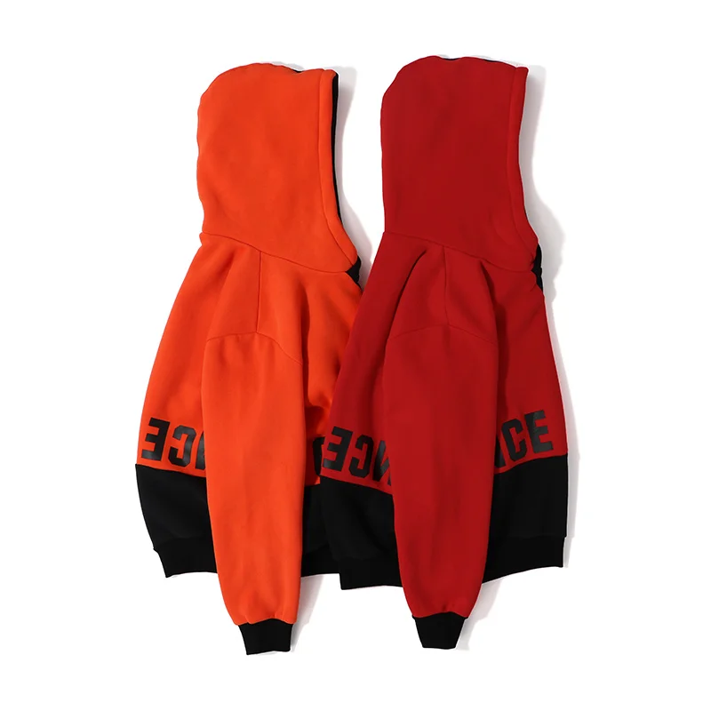 Liketkit зимняя мужская толстовка с капюшоном в стиле хип хоп 2019 принт неровный цвет