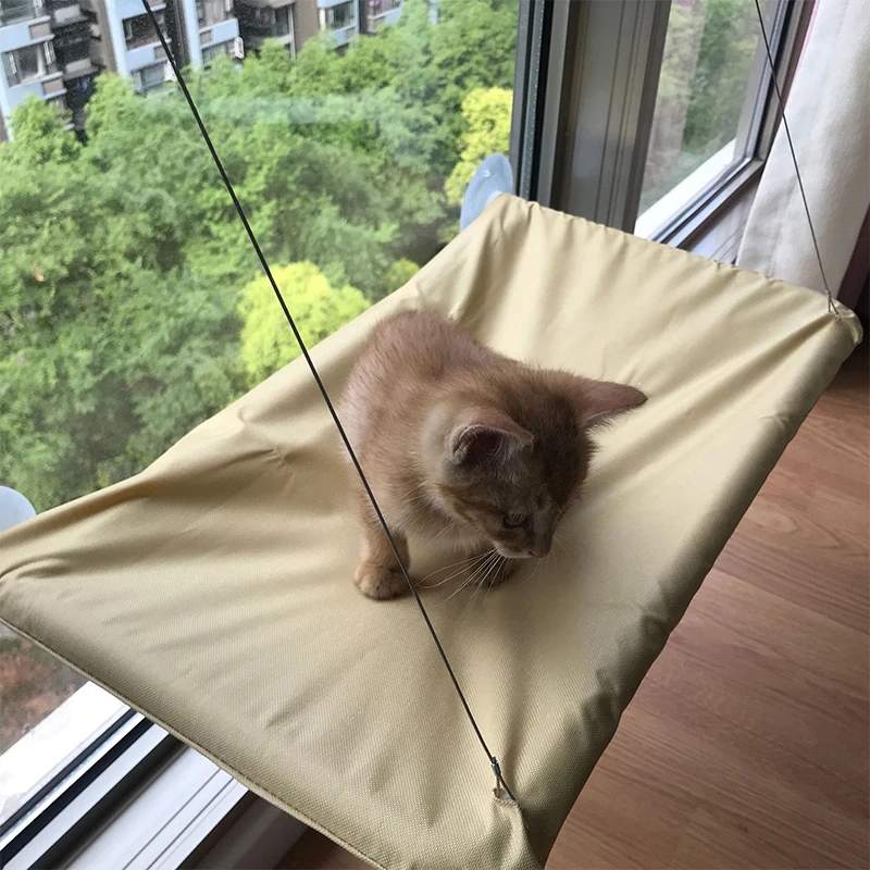 Бесплатная доставка мягкие гамаки для кошек окна питомники могут нести вес 15 кг