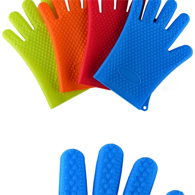 Силиконовые перчатки в форме сердца 4yang высокотемпературные силиконовые