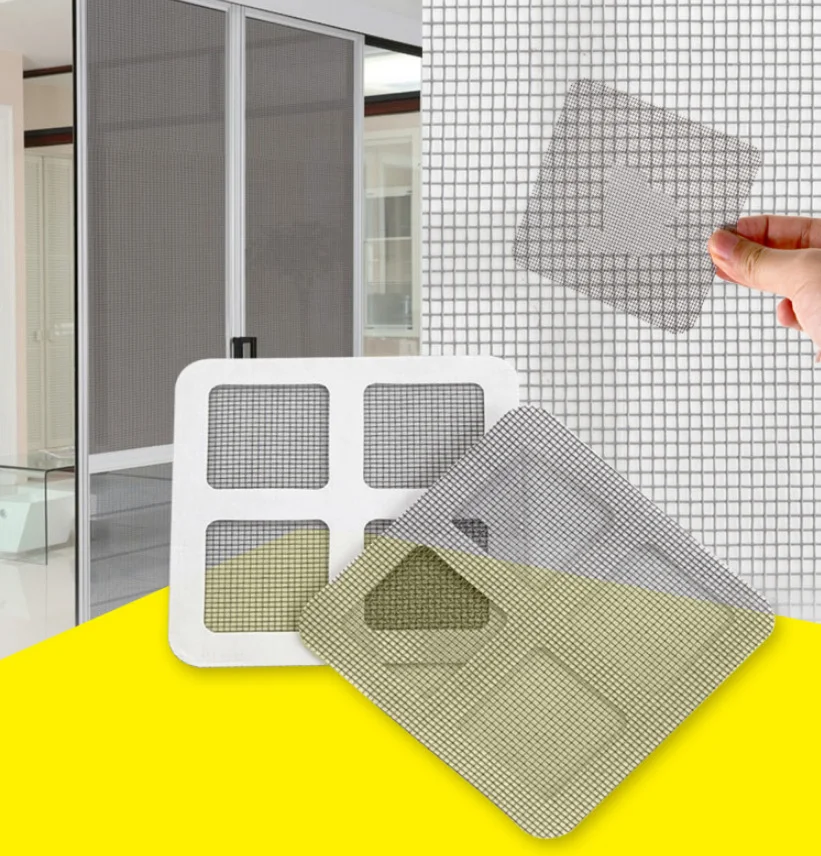 

3PCS Durable Anti-Insect Fly Bug Door Window Mosquito Screen Net Repair Tape Patch Self Adhesive Tape Window Repair Gadgets