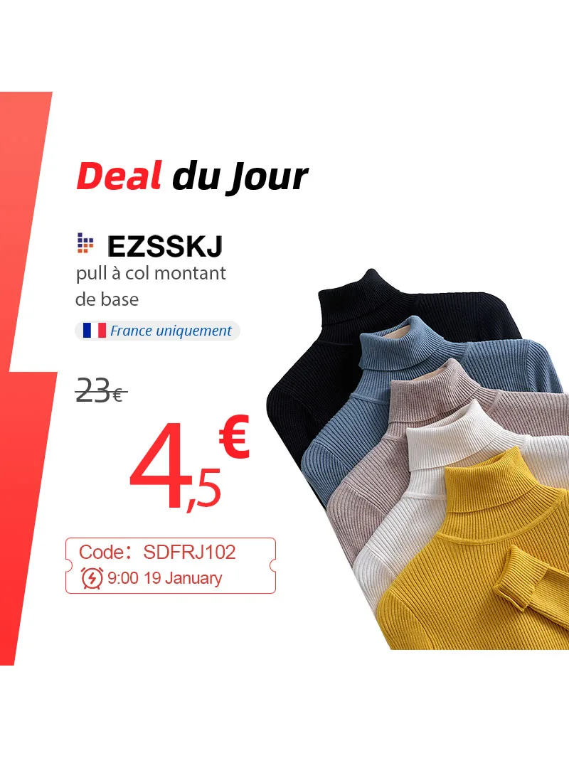 Knitted Women high neck Sweater Pullovers Turtleneck Autumn Winter Basic Sweaters Slim Fit Black | Женская одежда