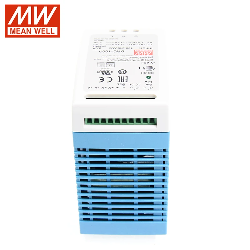 MEAN WELL DRC-40A 13 8 V 27 6 40W Оригинальный UPS din-рейку безопасности промышленности или