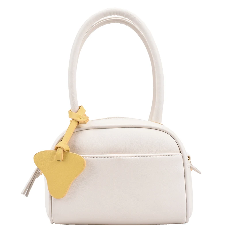 

Solid color Tote Pillow Bag 2021 Summer New High-quality PU Leather Women's Designer Handbag Luxury brand Shoulder Messenger Bag
