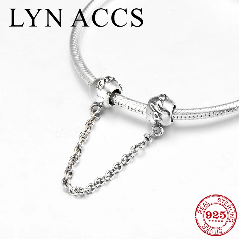 Круглые бусины-зажимы из серебра 925 пробы с буквенным узором | Украшения и