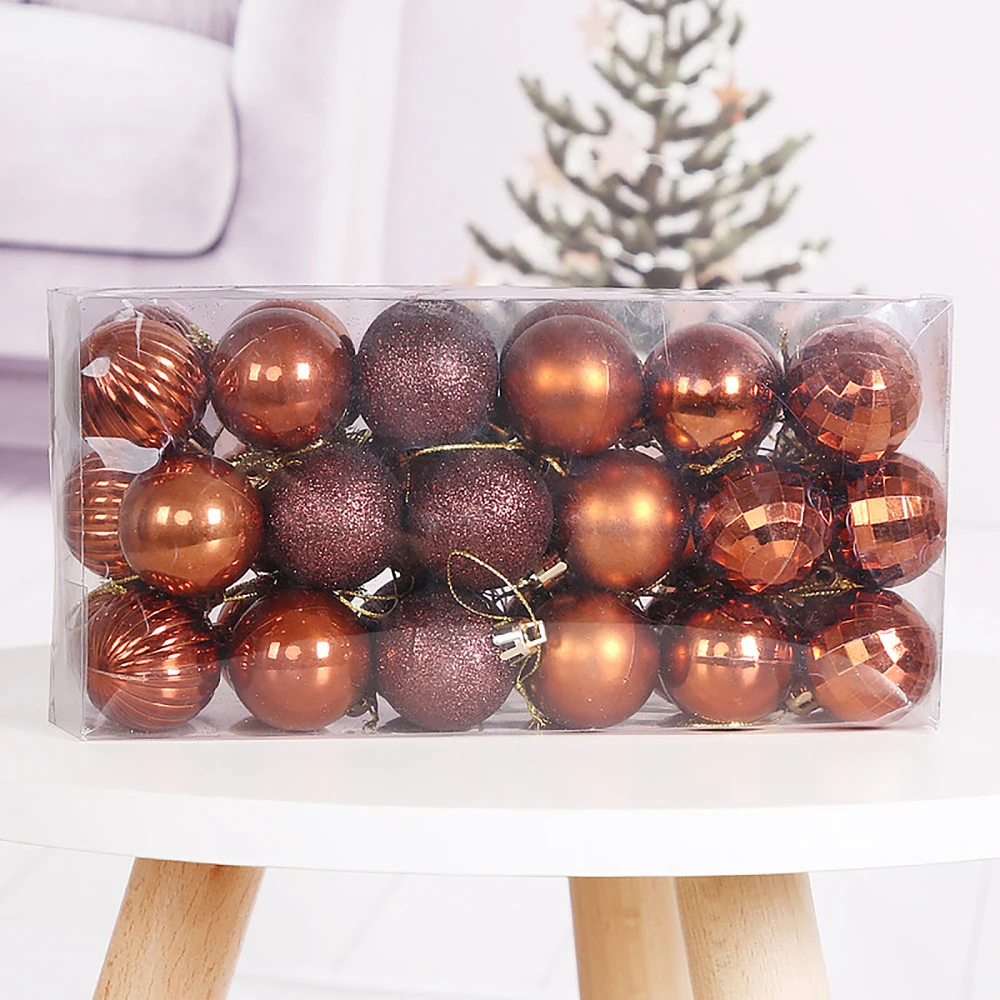 

Золотая пудра, Яркое Зеркало, Золотой Рождественский шар, повседневные пластиковые небьющиеся рождественские украшения, новогодний подаро...