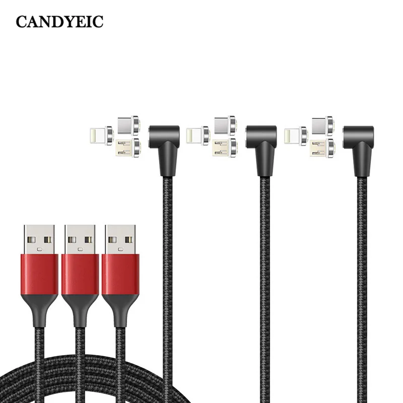 Магнитный USB-кабель Type-C для Samsung Huawei ZTE Realme Oneplus Google Pixel SONY OPPO | Мобильные телефоны и