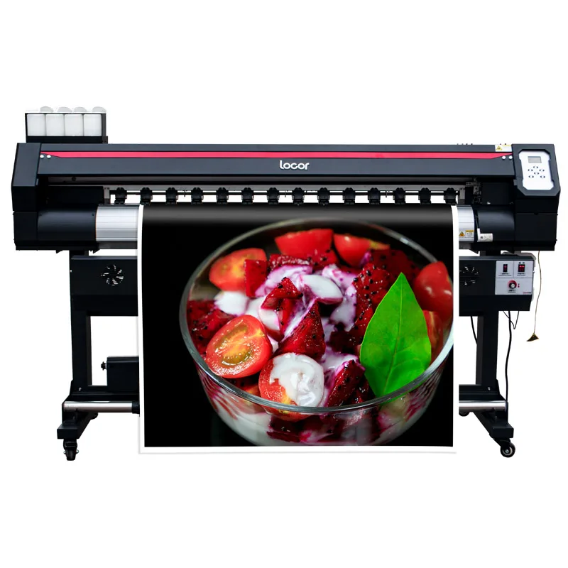 

Cmyk 5 Feet Sticker Printer Eco Solvent Wide Format Digital Printer Indoor Water Based Vinyl Printing Machine