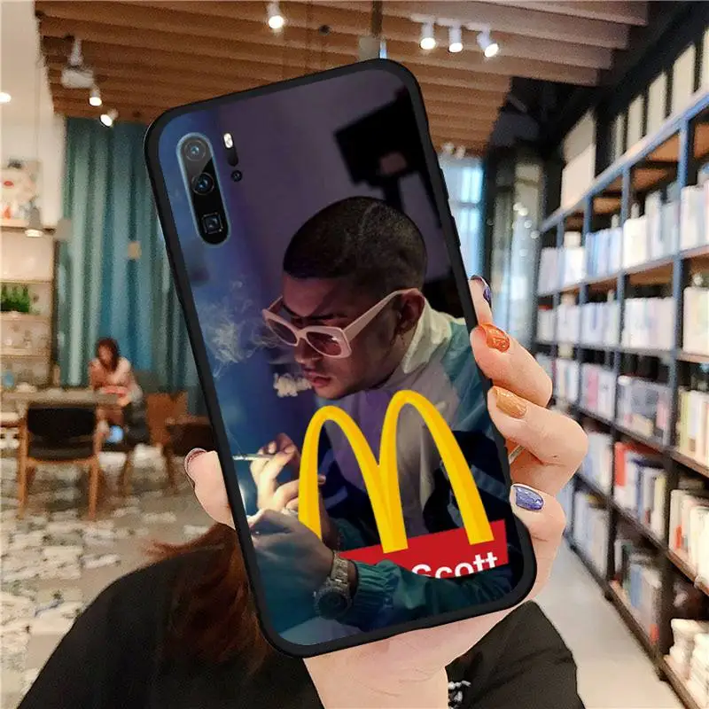 

Mcdonalds Perreo Bunny Maluma Phone Case For Huawei honor Mate P 9 10 20 30 40 Pro 10i 7 8 a x Lite nova 5t Soft silicone funda