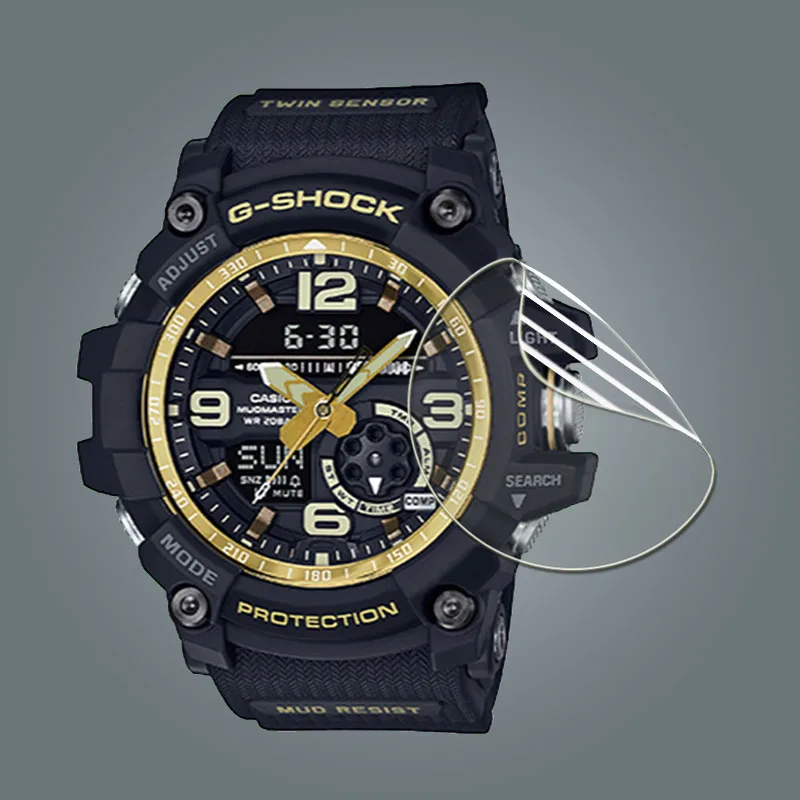 Фото Защитная пленка для смарт-часов Casio G-Shock GG-1000 Ультрапрозрачная глянцевая Защитная пленка для смарт-часов Casio G-Shock GG-1000 Ультрапрозрачная глянцевая