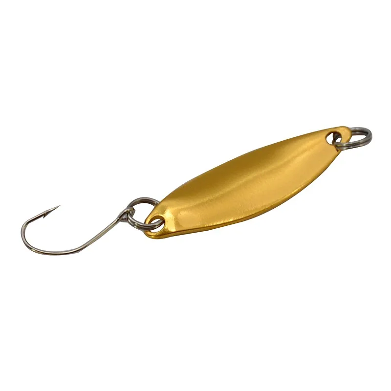 Ложка рыболовная приманка с одним крючком искусственные семена дыни лист ивы