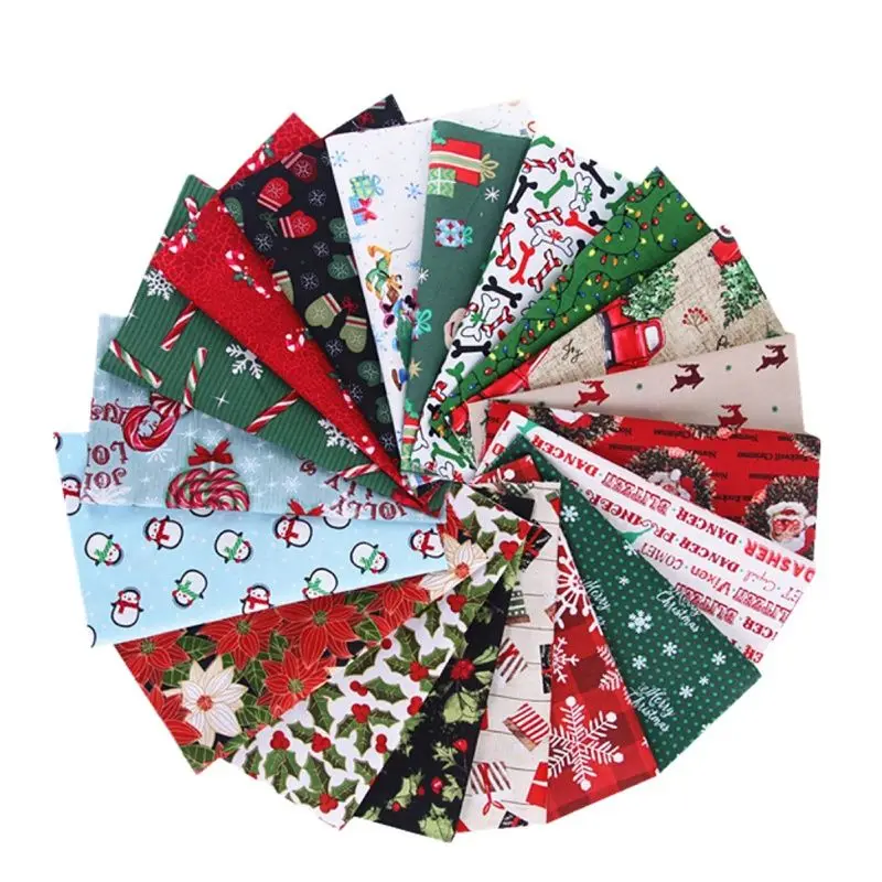 

Cotton Printed Fabrics Christmas Style Handmade Fabric For Sewing Eco Friendly Fabric Cloth Character Sewing Supplies
