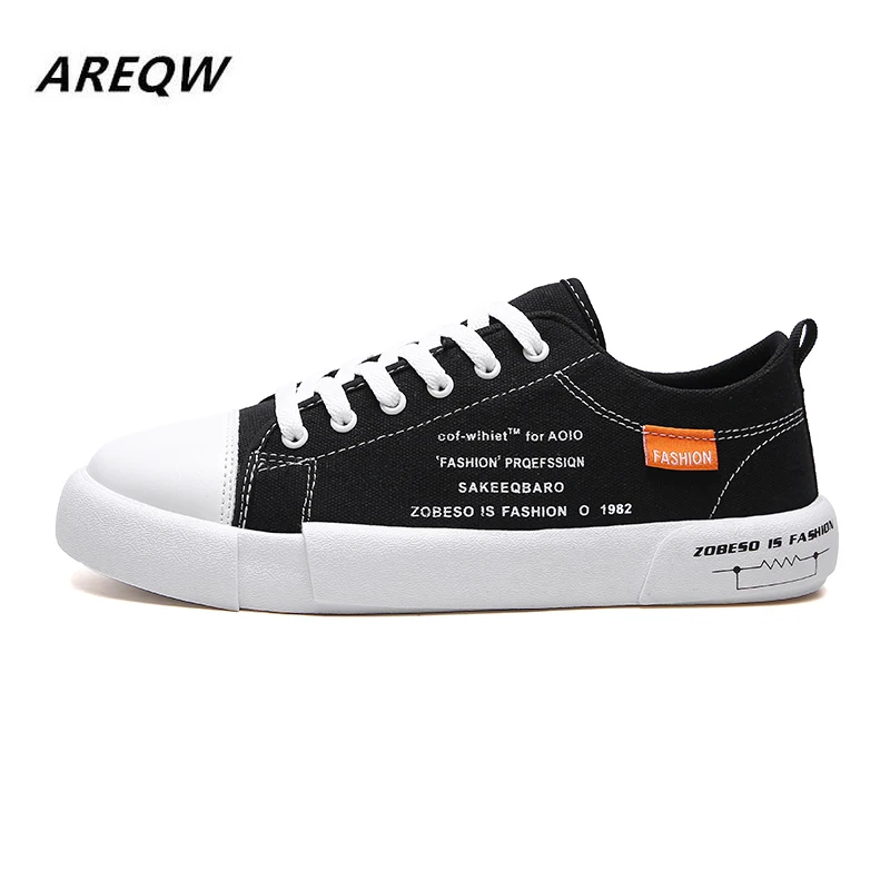 2019 Men Sneakers Cloth Shoes Canvas Graffiti Print Fashion Footwear Skateboard Casual | Обувь