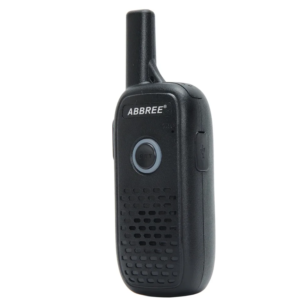 2 шт. ABBREE AR-Q2 Профессиональная удобная мини-рация VOX USB зарядка UHF двухстороннее радио Comunicador приемопередатчик Woki Toki