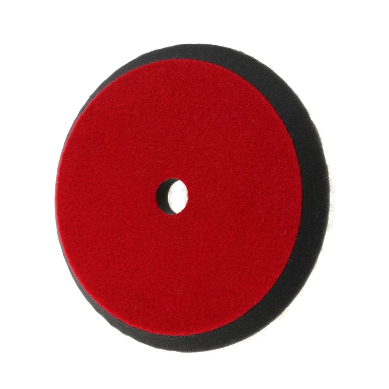 

7" 180mm Car Auto Soft Wool Buffing Polishing Pad Professional Detailing Mixed Color