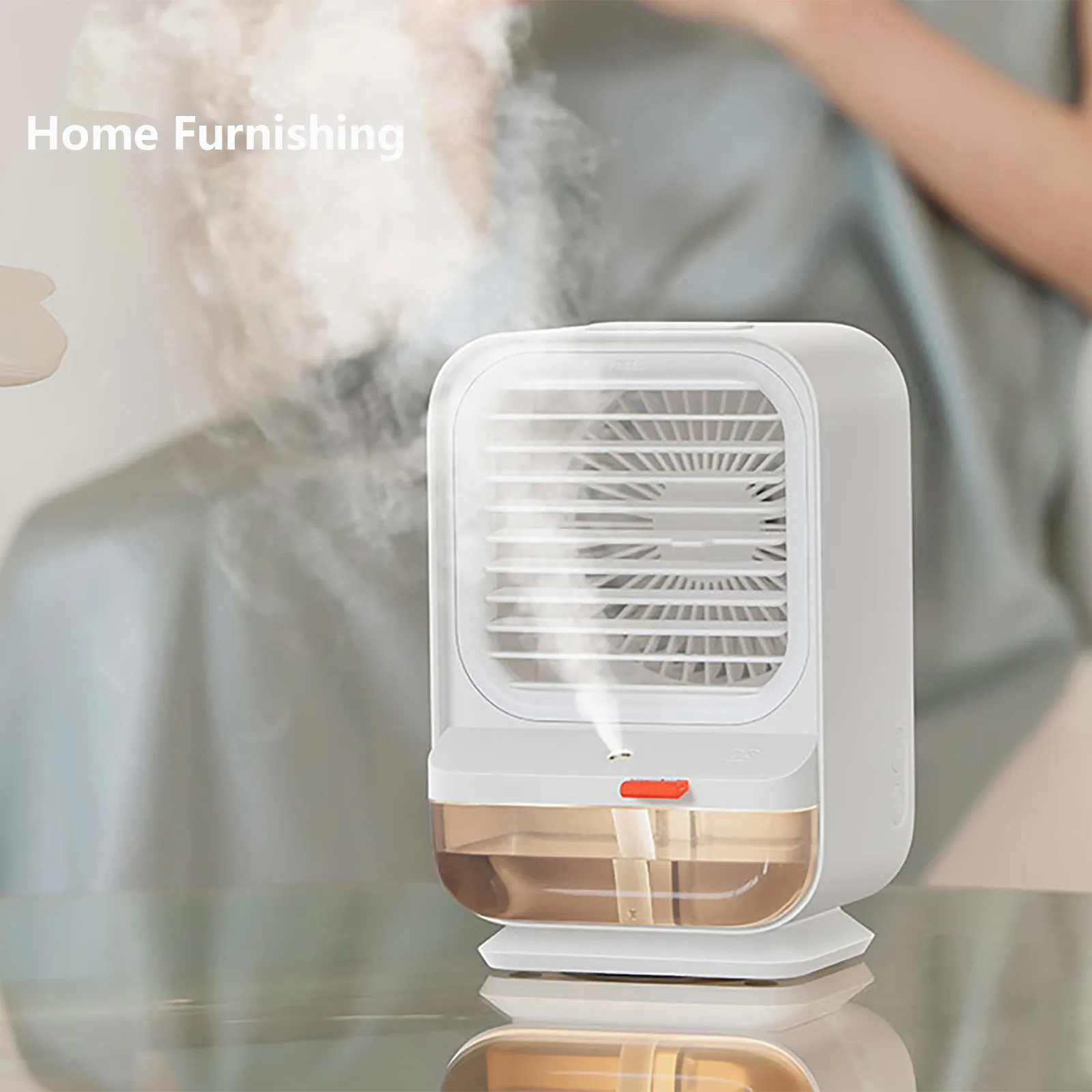 

Персональный воздухоохладитель, портативный охлаждающий вентилятор, мини-Usb-кондиционер, вентилятор охлаждения, увлажнитель, очиститель д...