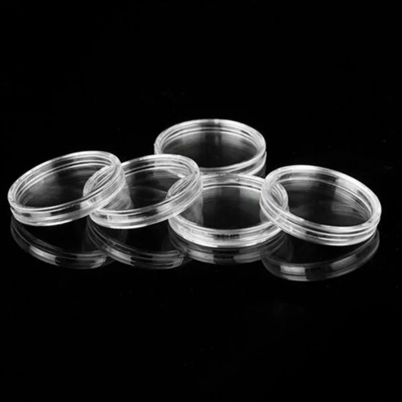 

Plastic Coins Display Storage Box Case For Collectible Coin Capsules Storage