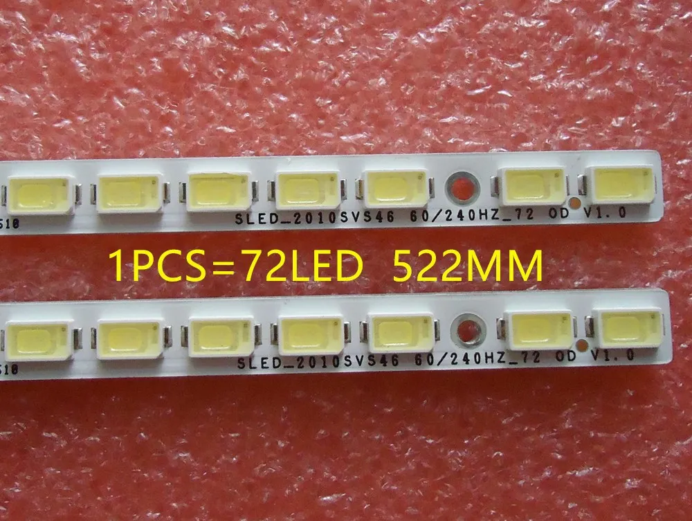 Для Samsung UA46C7000WF осветительная панель LJ64-02381A 72LED 522 мм |