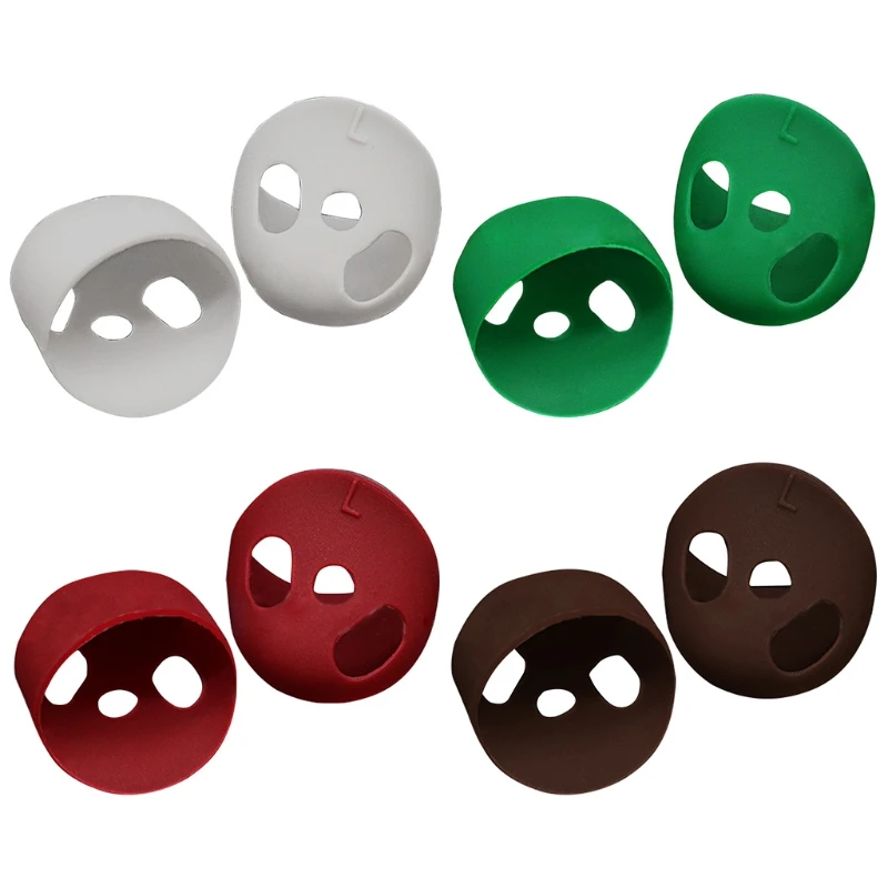 

1 пара, силиконовые чехол для наушников наушники, Нескользящие наушники для наушников, беспроводные наушники-аксессуары для наушников