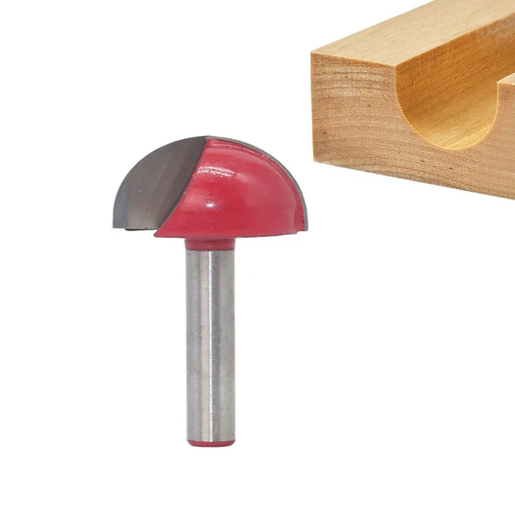 Фрезерный станок с прямым хвостовиком 6 мм твердосплавное круглое дно