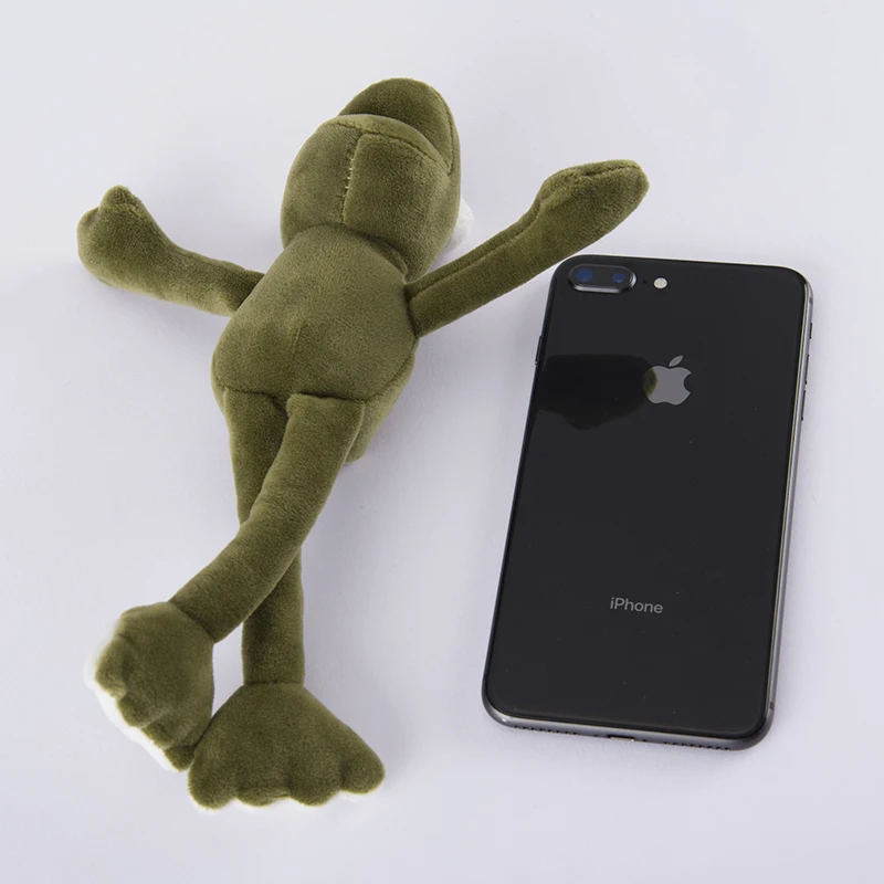 Pluff с забавным мультипликационным принтом в виде лягушки из плюша брелки для