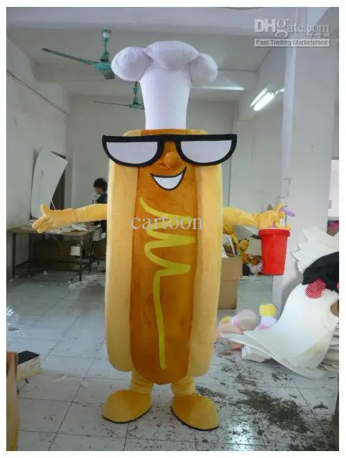 

Профессиональный костюм-талисман «Мистер Хотдог», костюм хот-дог для взрослых, нарядное платье на день рождения, косплей-одежда на Хэллоуин...