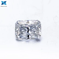 zhanhao real 100 loose gemstones moissanite stone 0 2ct 10ct radiant cut diamond d l color vvs undefined for jewelry diamond ri