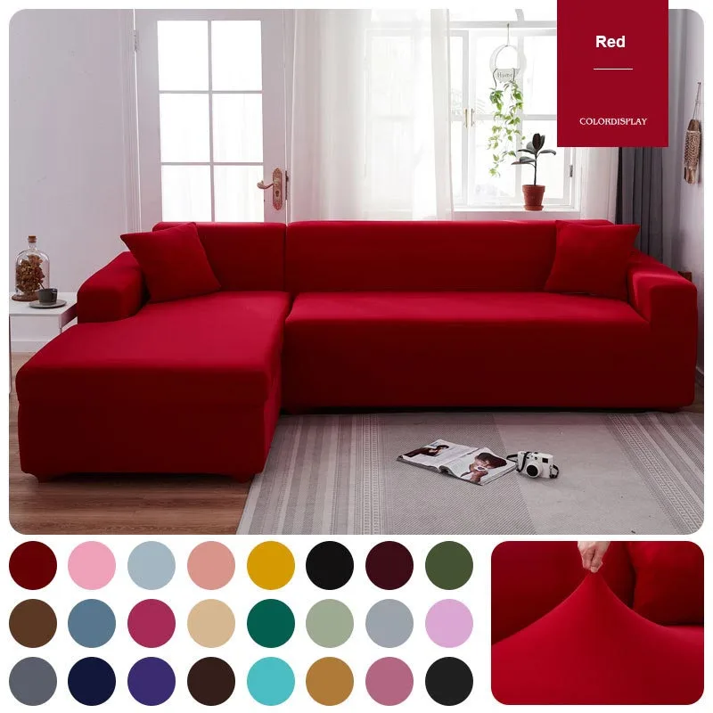 1 шт. чехол для дивана красного цвета домашний декор на сиденье 1/2/3/4-местный