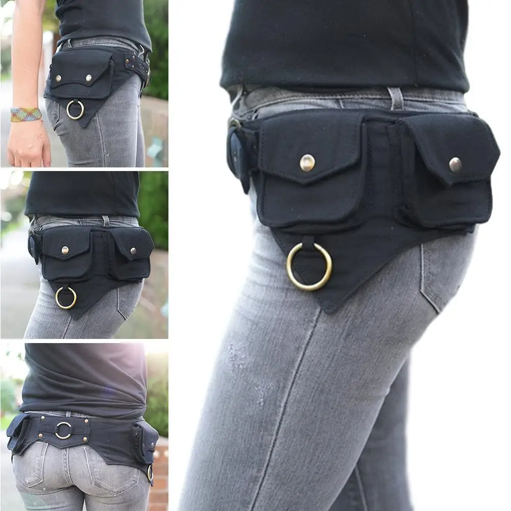 

Women Waist Bag Designed For Females Outdoor Sporting Money Street Hip-Hop Travelling Or Belt Bag Style X4B9