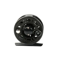 st40st50st60 ice fishing reel front fly reel simple durable plastic rightleft hand round fishing reel raft fishing wheel
