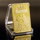 Немецкий золотой слиток 1942-1943 Сталинградский Танк рейхсмарк 1 унция 9991000 Золотая коллекция ремесел