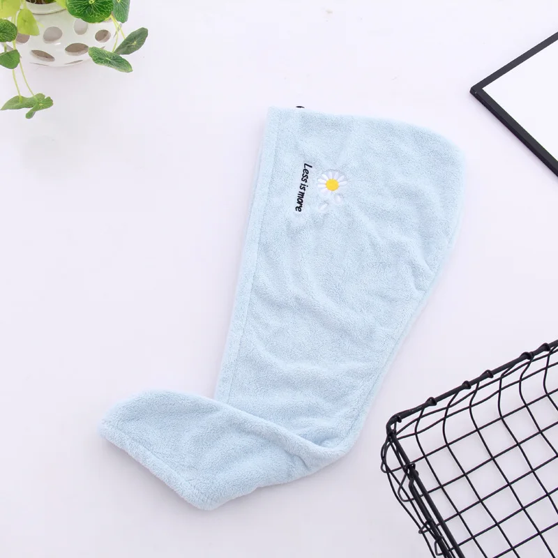 

Bath Towel Hair Towel Lovely Bath Towel Soft Head Wrap Hat Magic Dry Hair Cap Hair Towels 23x65cm Hair Towels Quick Dry Wrap Hat