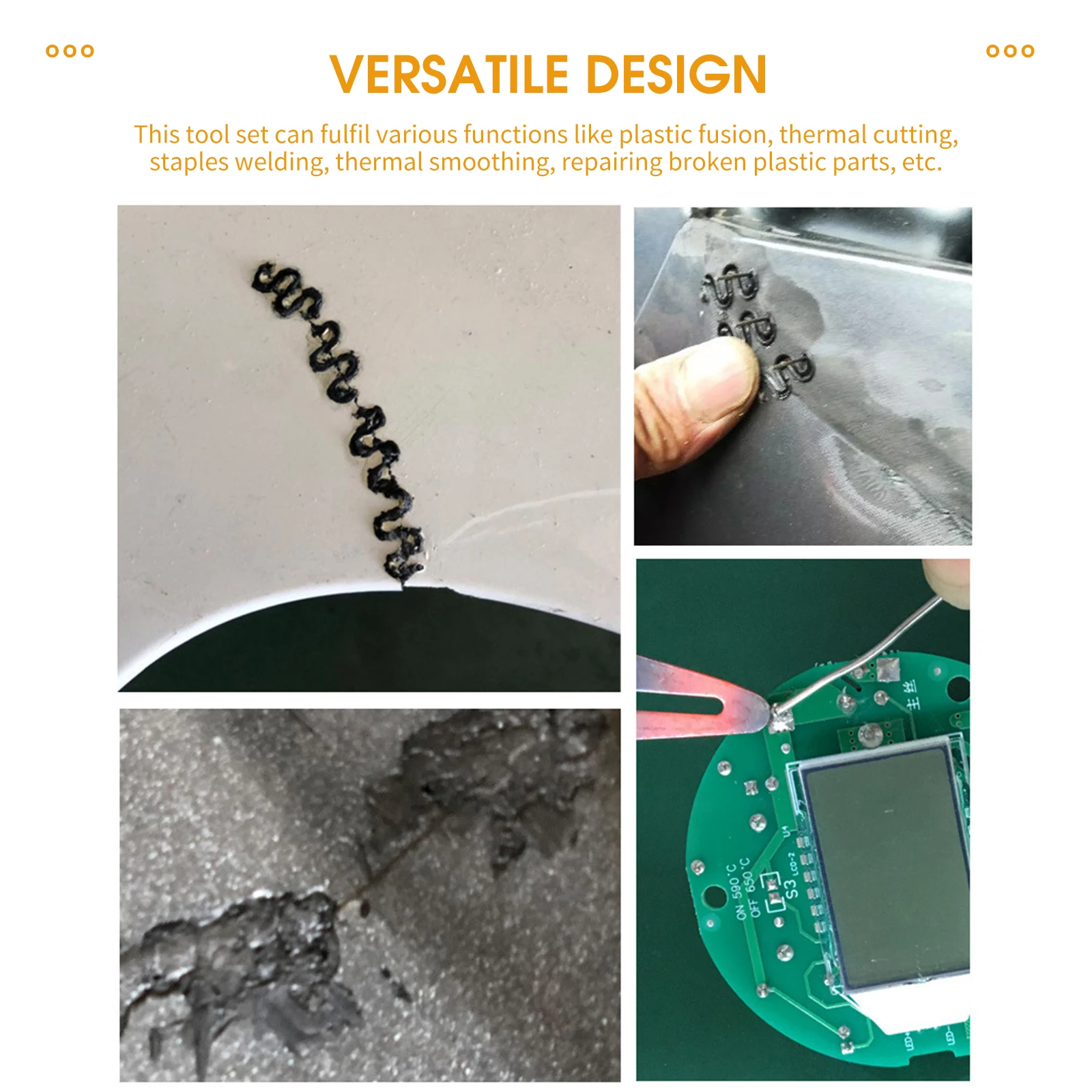 Автомобильный комплект для бампера 100 Вт пластиковый сварочный аппарат