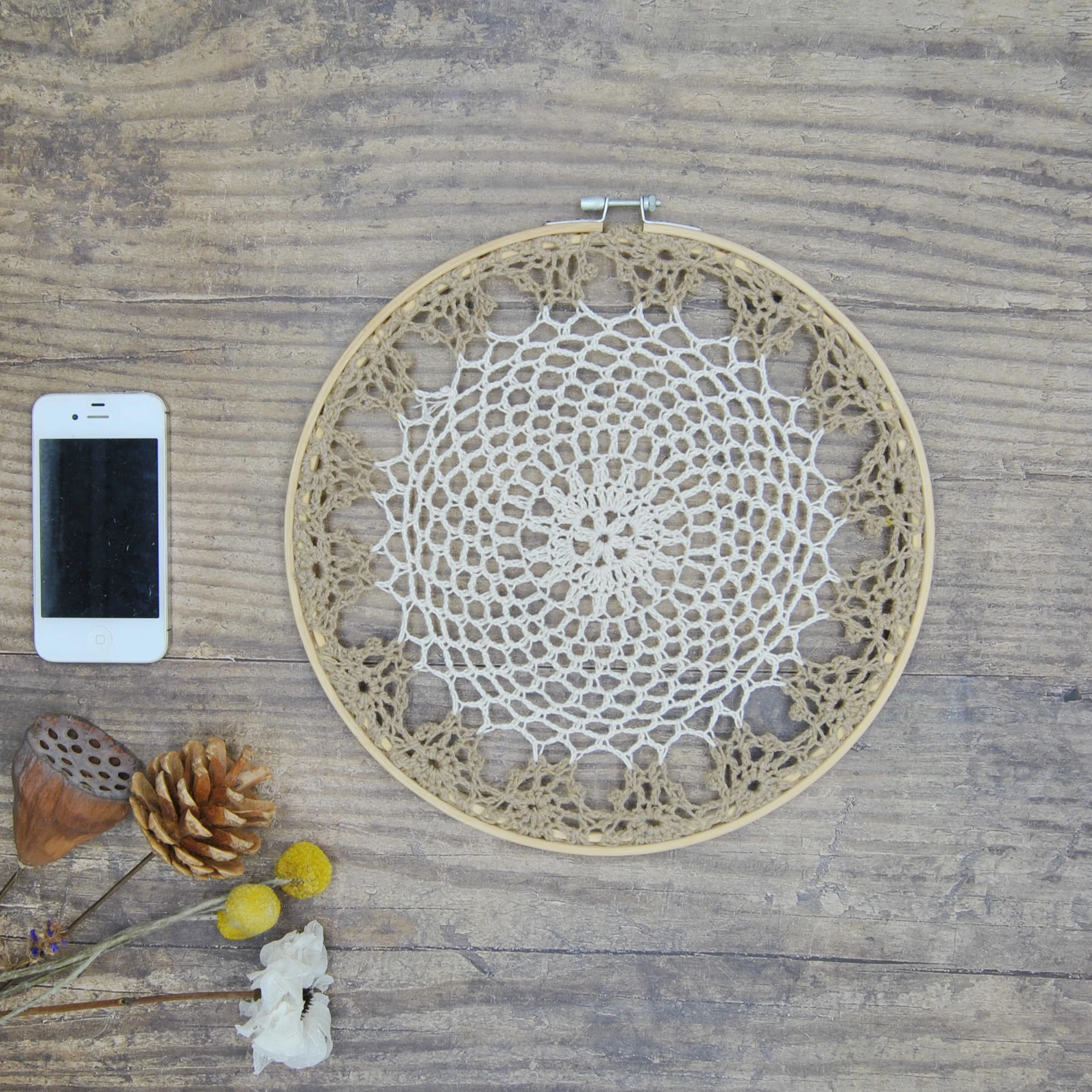 

One piece Handmade wall decorations wedding scene ornaments Bohemian Handmade Tapestry Sweet Home No.B051 Diameter26cm