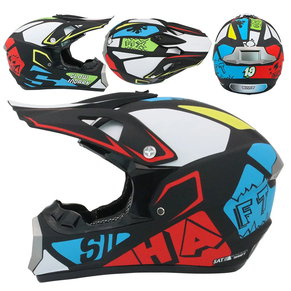 

Bicycle HelmetOff-road Motorcycle Helmet Four Seasons Electric Helmet Mountain Bike Full Helmet Riding HelmetCycling Equipment