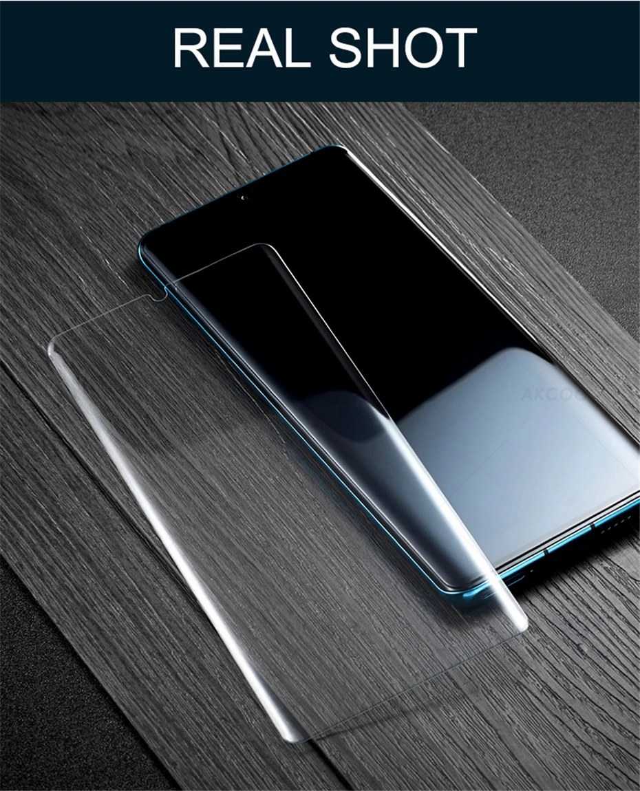 Akcoo P30 pro защита экрана УФ стекло для huawei mate 20 Pro стеклянная пленка P20 pro 6D Полный Клей протектор p30 lite чехол дружественный