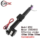 Линейный привод Openbuilds HPV2 2040 в, эффективный ходовой модуль 450 500 550 мм с мотором 17HS3401S для 3D-принтера Reprap