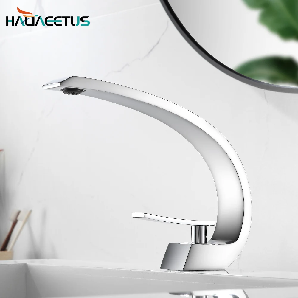 Бесплатная доставка хромированный латунный Смеситель для ванной комнаты.