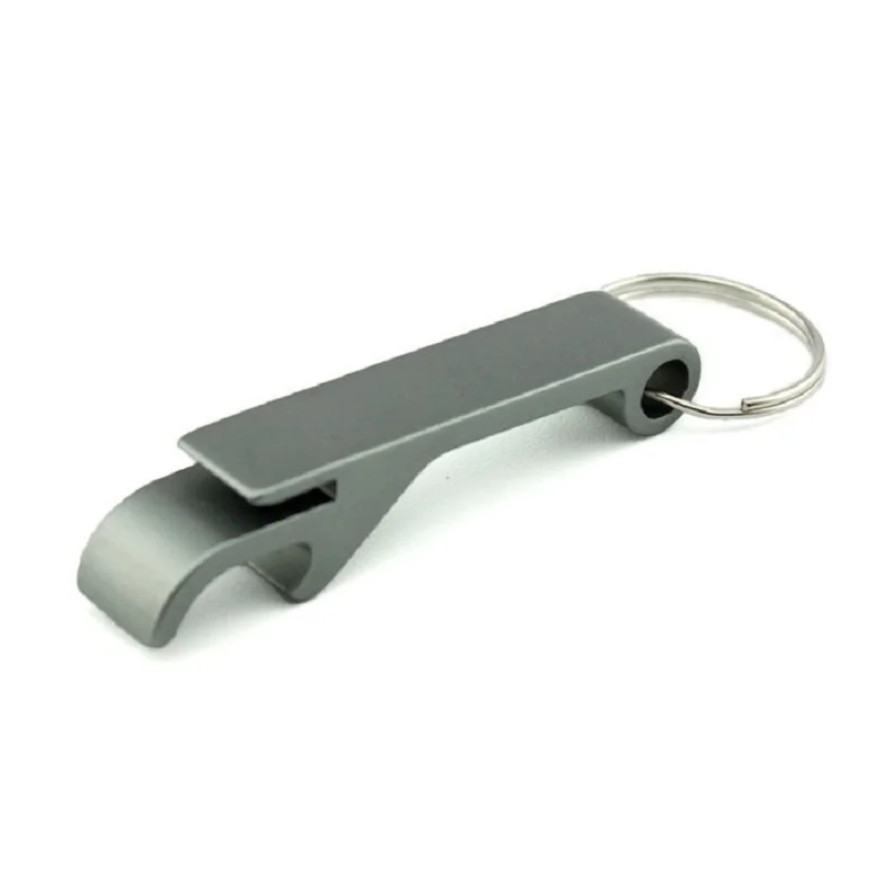 4 в 1 открывашка виде ключа с кольцом брелок Портативный для ключей металлический